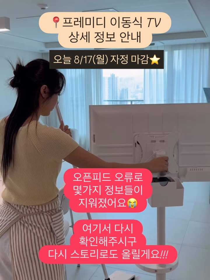 이동식 TV