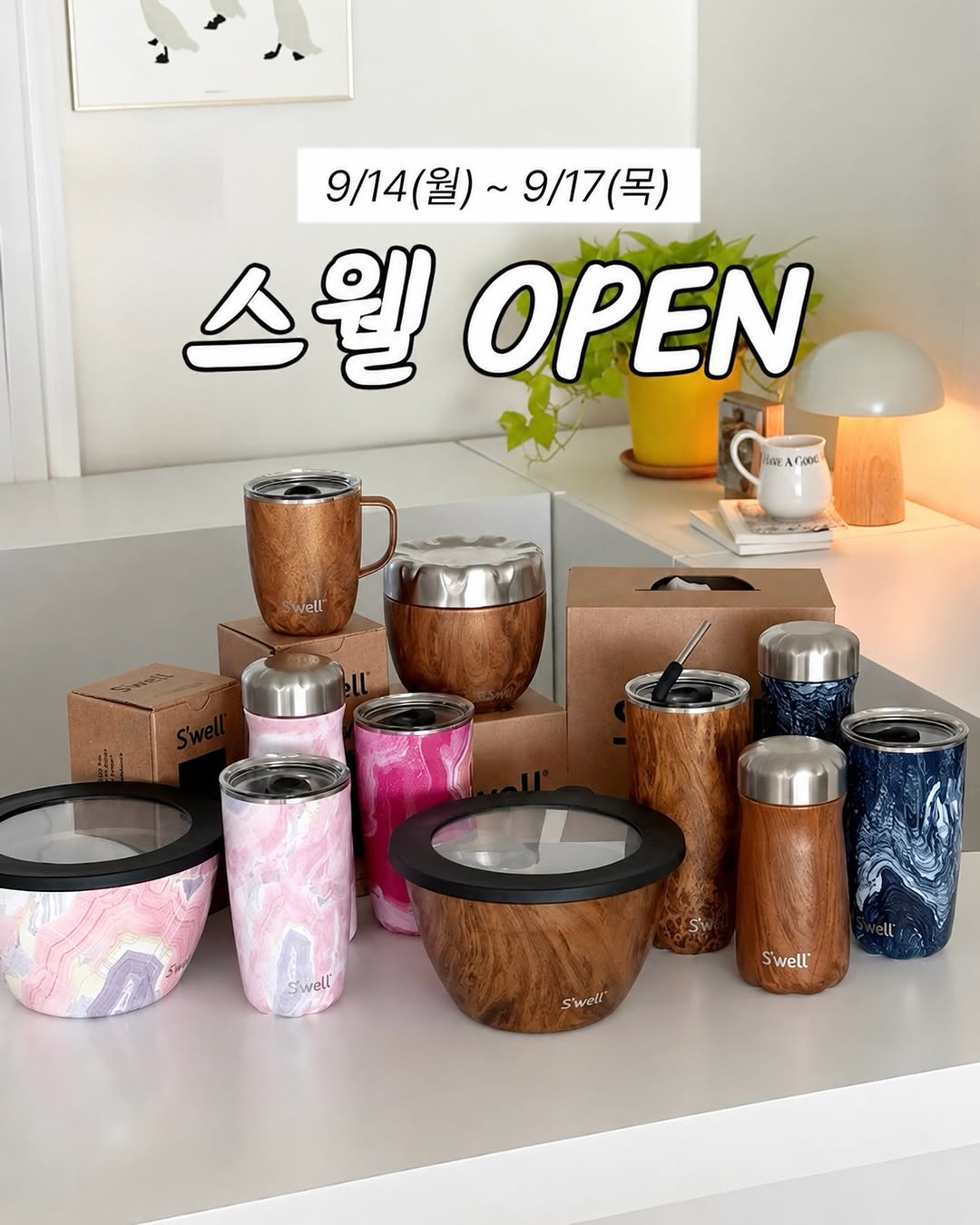 스웰 샐러드볼, 잇츠도시락통, 텀블러