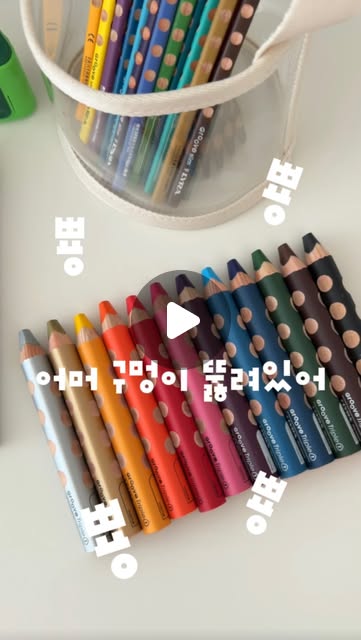 리라그루브 색연필 모음전